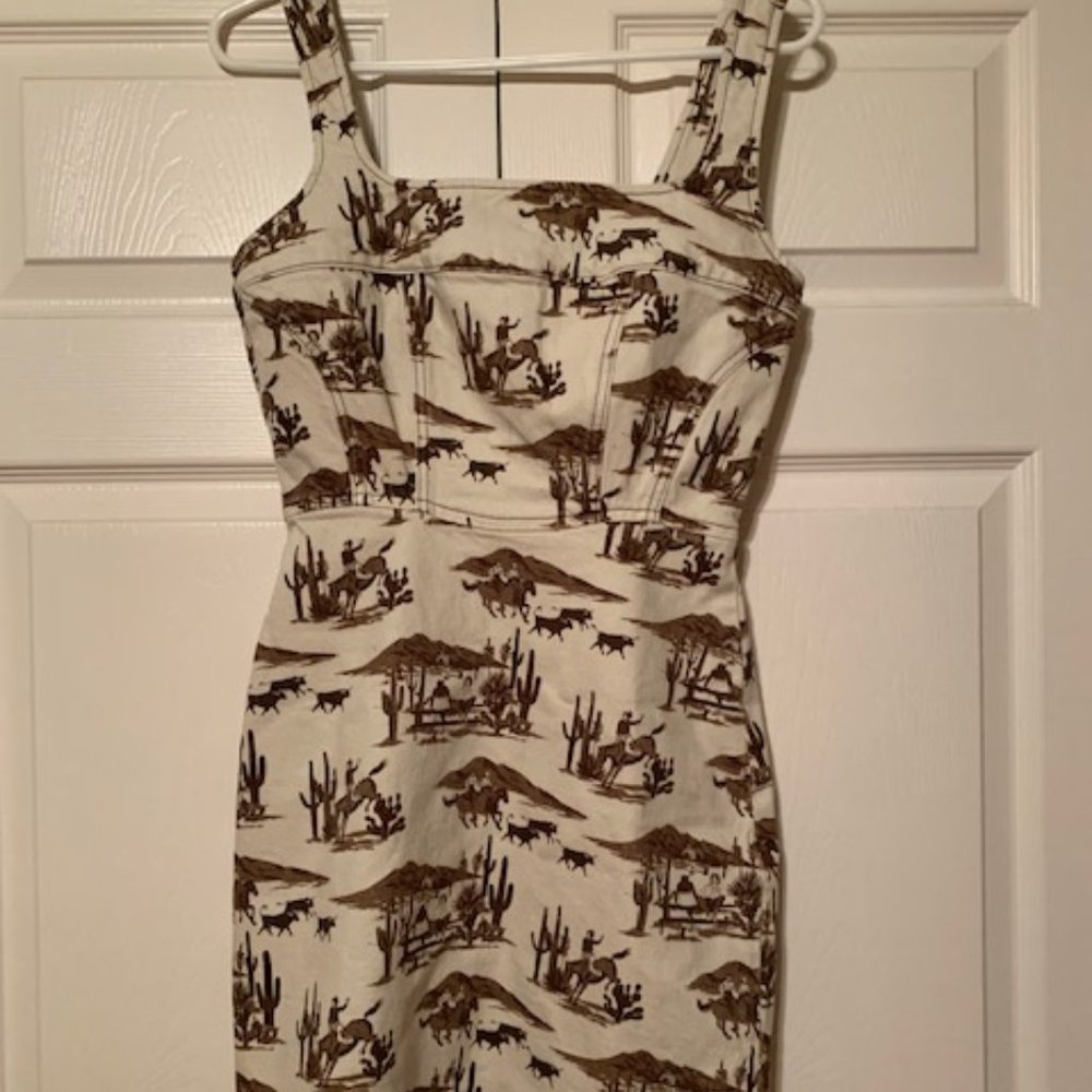 Reformation Davie's Bustier Mini Dress